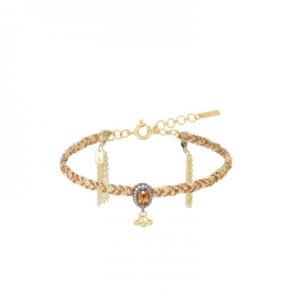 Marie Laure Chamorel apyrankė su turmalinu ir deimantais